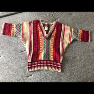 Beautiful American Retro Sweater - Multicolor